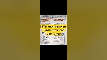 Constructor and Deconstructor in c++#shorts #computer science #dsssb #net #htet#pgt #tgt #kvs