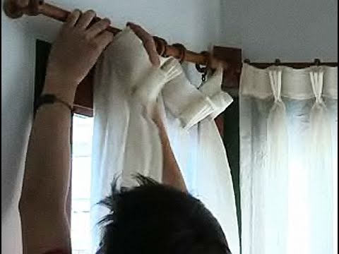 4 formas increíbles de colgar cortinas sin hacer agujeros