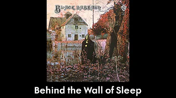 Black Sabbath - Behind the Wall of Sleep (lyrics)