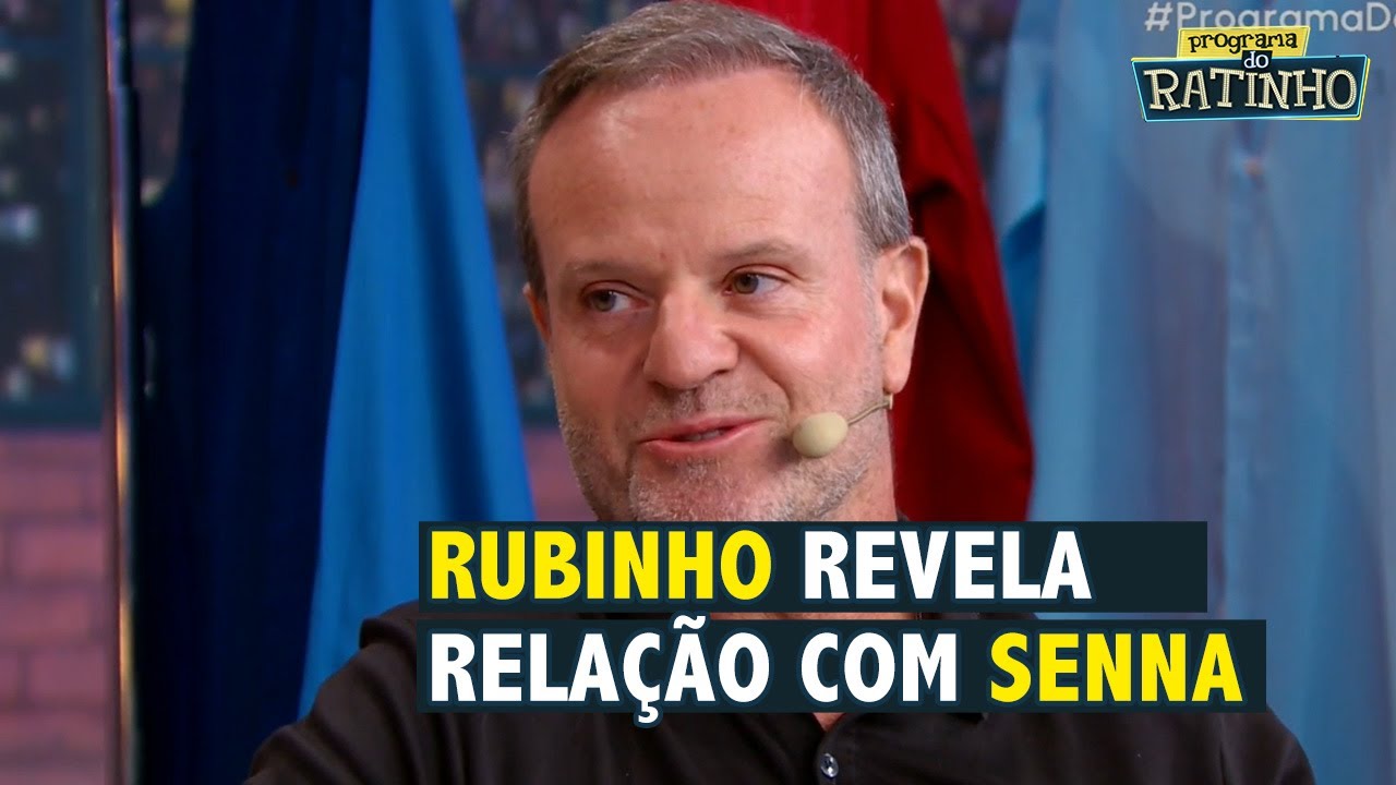 Rubinho conversa com Ratinho e revela detalhes sobre carreira ...
