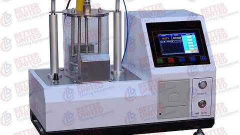 Btutest Asphalt Testing Equipment Automatic Ring And Ball Apparatus