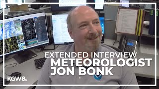 National Weather Service meteorologist Jon Bonk | Extended interview image