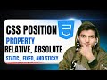 CSS Position Explained | Static, Relative, Absolute, Fixed & Sticky | CSS Tutorial for Beginners