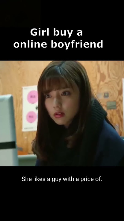 K drama girl buys a online boyfriend #shorts #movierecap #kdrama #movicrop