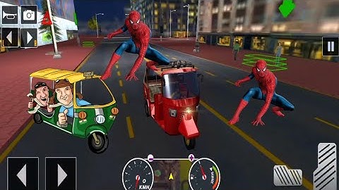 Tuk Tuk Auto Rickshaw Game (Night) 🛺🛺 Android Gameplay #33