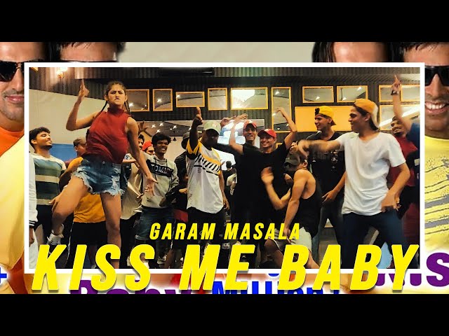 Kiss Me Baby | Garam Masala Remix | Alex Badad Choreography | dance class video class=