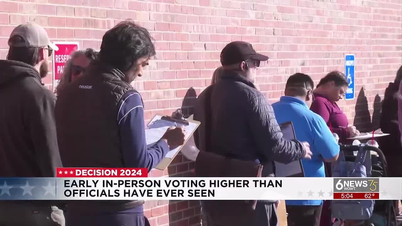 Highest early in-person voting numbers Douglas County election ...