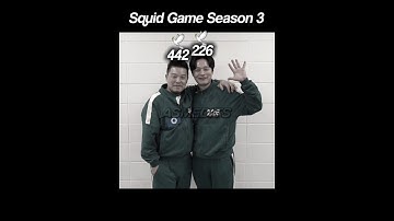 Squid Game Season 3 O Players Deaths Edit Part 2 😔 226 & 442 |