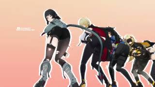 ZZZ BOUNCE【ゼンレスゾーンゼロ:ZZZ MMD/4K/60FPS】 #zzz #shorts #zhuyuan #trigger #grace