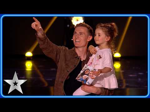Jake Banfield and his daughter create a MAGICAL MOMENT IN TIME! | Semi-Finals | BGT 2026