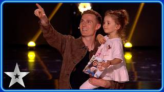 Jake Banfield And His Daughter Create A Magical Moment In Time Semi-Finals Bgt 2026