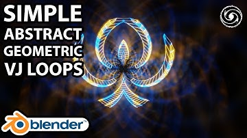 Insane Easy Techniques For Trippy Motion Graphics in Blender [Evee VJ Loop Tutorial]