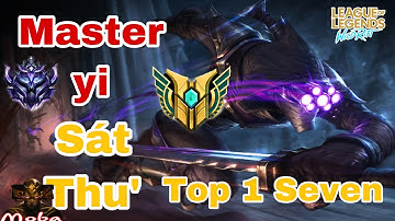 Liên Minh Tốc Chiến | Master Yi Sát Thủ đi rừng gặp Graves, Top 1 Master Yi Seven " Tào " thể hiện