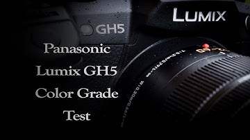 Panasonic GH5 4K Video Sample Test - Color Grading