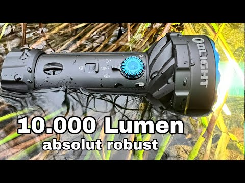 The new Olight Marauder Mini 2 – Unboxing & Nighttime Use with 10,000 Lumens