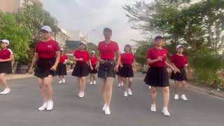 Chilly cha cha line dance. Nhóm Mãi Thanh Xuân