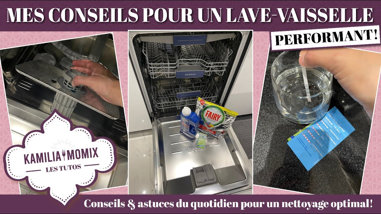 CONSEILS POUR CONFIGURER VOTRE LAVE VAISSELLE // VAISSELLE AVEC UN — free download