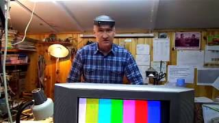 №206. Ремонт телевизора Panasonic TC-21FG20TSV. Не включается. Курсы телемастеров. №206. Ремонт телевизора Panasonic TC-21FG20TSV. Не включается. Курсы телемастеров.