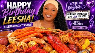 GIANT SEAFOOD BOIL IN A BAG ,  SNOW CRAB LEGS +  SHRIMP  | JUICY CRAB MUKBANG