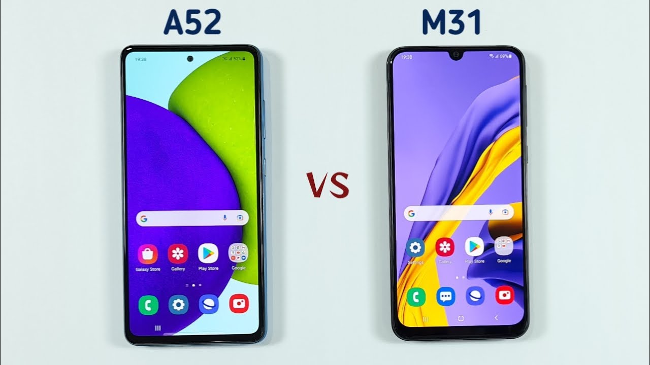 Samsung A22 Vs A52