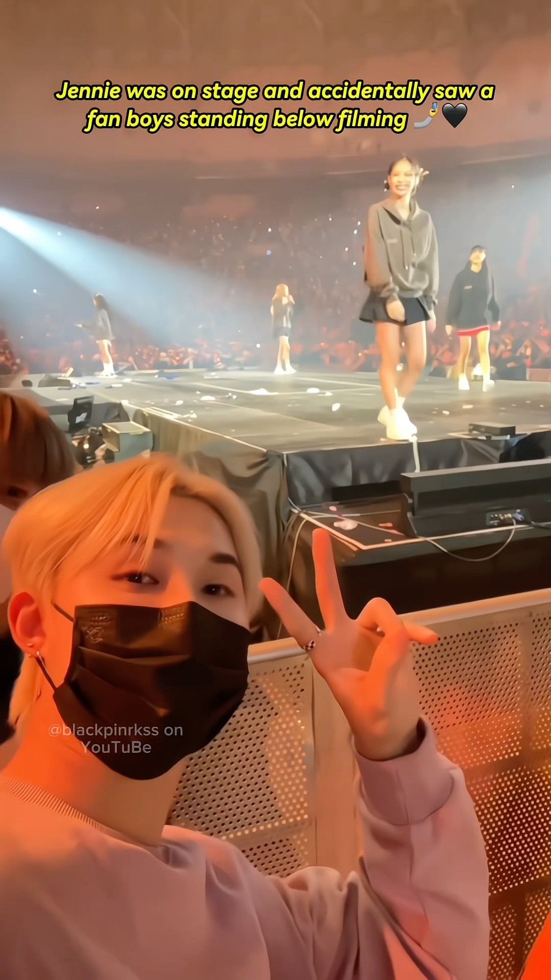 Use this filming method to attract Jennie's attention!! ?? #blackpink #jennie