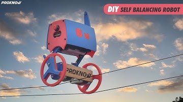 Maak een ESP32 zelfbalancerende robot - Bestuur hem met je telefoon!