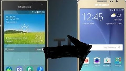 Giving a Tizen samsung device( Samsung Z2) a virtual a android look!