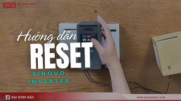 Hướng dẫn reset biến tần về mặc định của nhà sản xuất