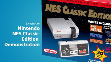 NES Classic Edition Demo Stream — System & Game Footage!
