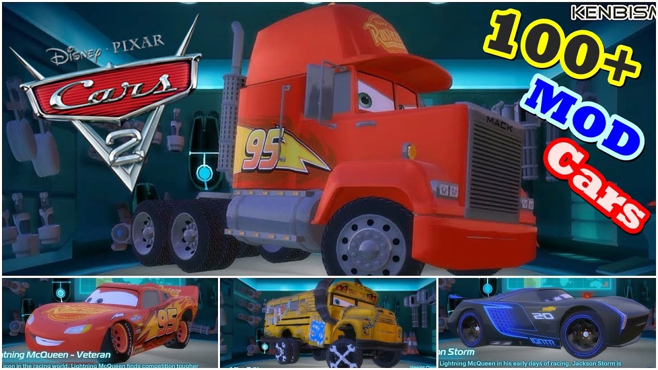 More than 100 Cars 2 MOD Characters in the garage, Tokyo Drifter Driven ...