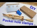 DIY pocket hole clamps