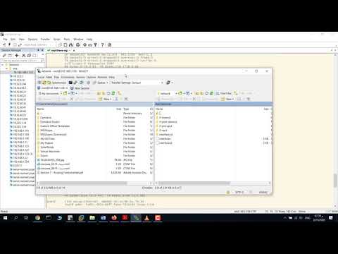 EVE-NG configure and change static ip addresses on different interfaces