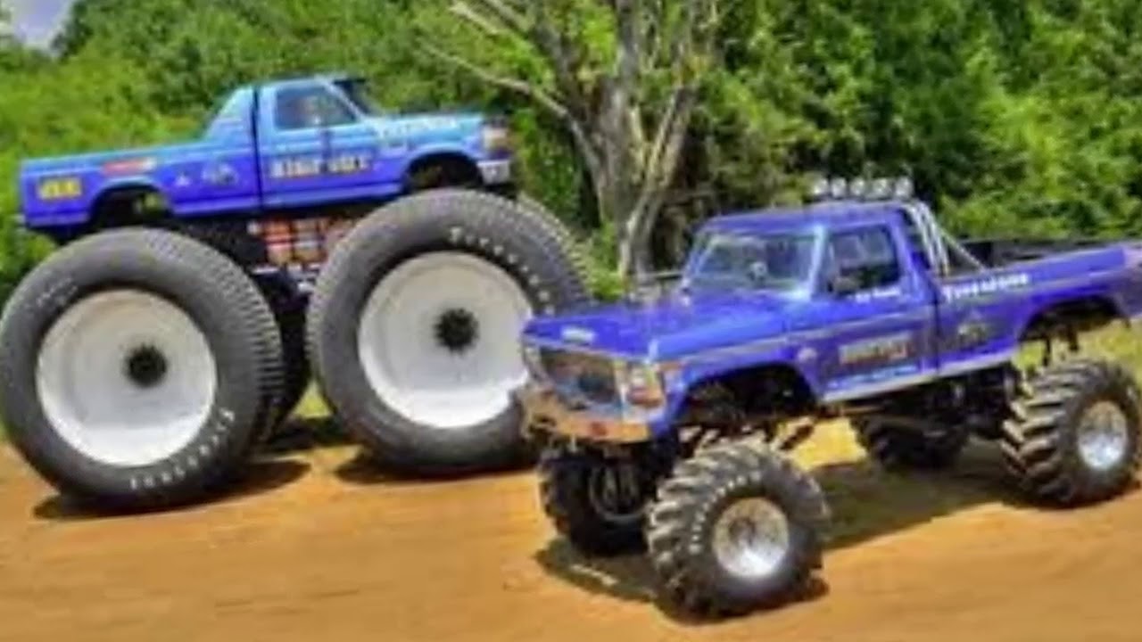 wow, Ford F354 Monster Truck and 