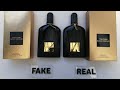 Fake vs Real Tom Ford Black Orchid Perfume 100ml