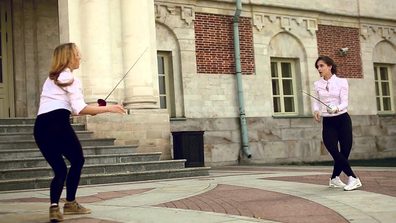 Сатисфакция. Репетиция связки по сценическому фехтованию.