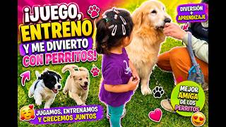 viviendo experiencias SF juego entreno y me divierto con perritos