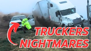 BEST OF American Truck Drivers | Road Rage, Car Crash, Brake Check, Instant Karma | USA CANADA 2024