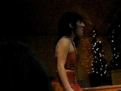 Michelle K. Fernandez singing I could of danced al...