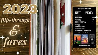 2023 Reading Journal Flip Through || plus some of my favorite books