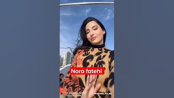 Thumbnail of new video Nora fatehi song dance performance #trending #viral #ytshort #shorts #dance #rells #yt#1m🔥