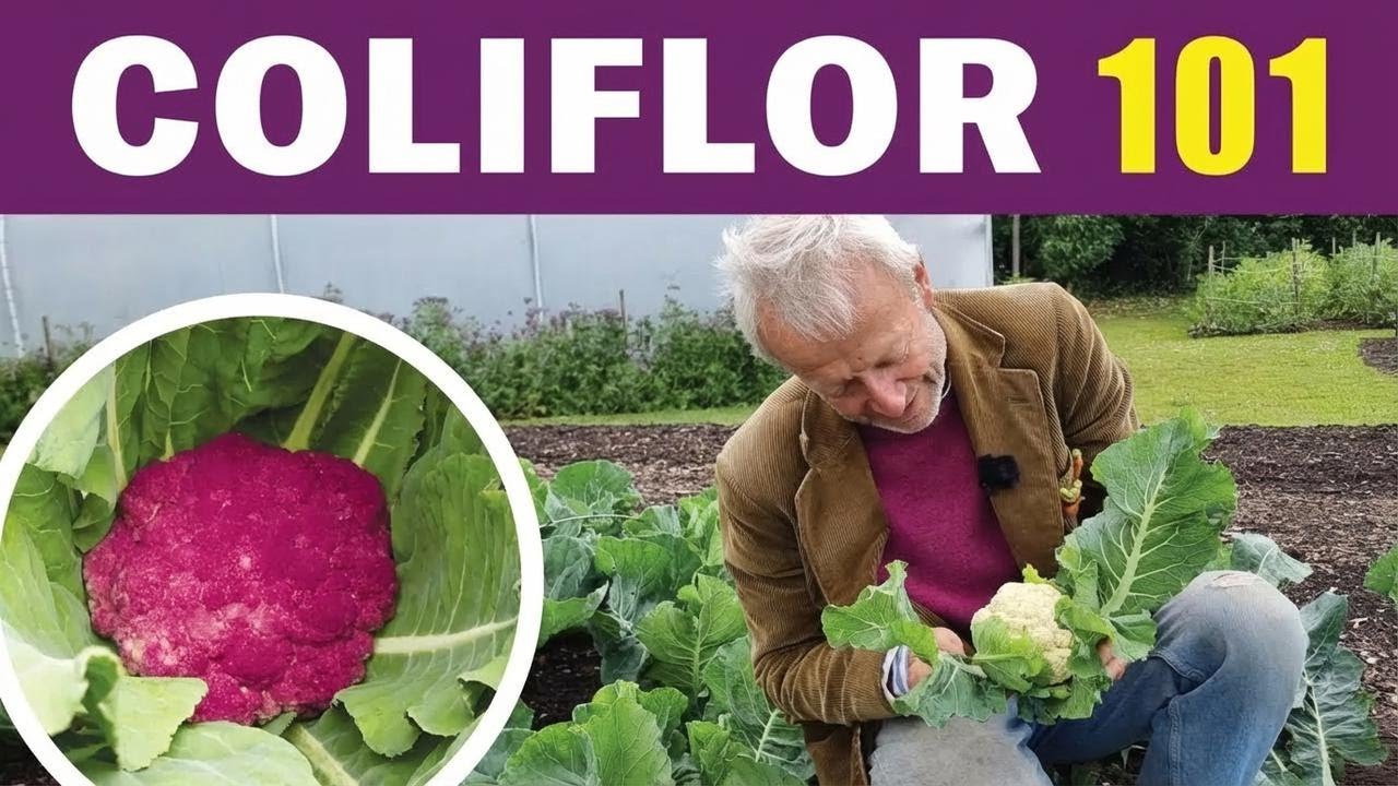 Cómo cultivar coliflor: siembra, espacio y cosecha con método sin labranza