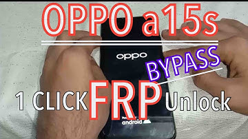 oppo a15s Bypass FRP with MTK Client Tool | Remove Gmail Account