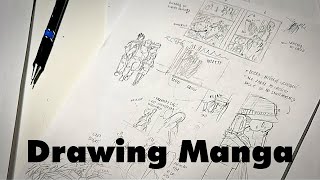 [Live #1] Drawing my own Manga - Post Human 23.02.2024