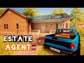 Estate Agent Simulator #2 - Строим ДОМ - Открываем Контейнеры и покупаем АВТО ( первый взгляд )