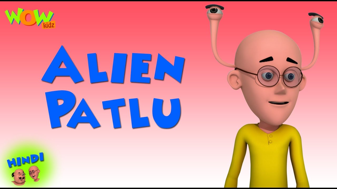 Alien Patlu   Motu Patlu in Tamil   3D    As seen on Nickelodeon