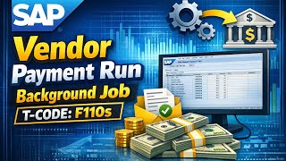 Payment in Background job F110S #sap #job #sapclasses