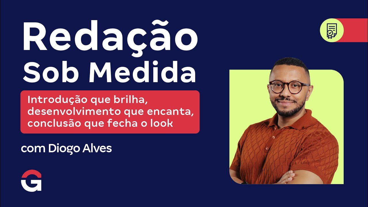 Redação Sob Medida | Introdução que brilha, desenvolvimento que encanta, conclusão que fecha o look