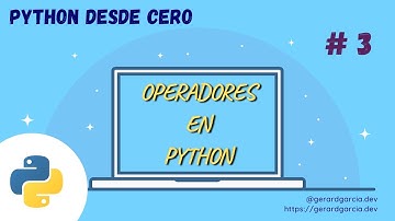 3- Operadores en Python - Curso Python des de Cero