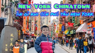 Du lịch thành phố New York USA-Khám phá ẩm thực khu phố Tàu Chinatown ở Manhattan