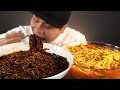 짜장면 한그릇과 짬뽕 한그릇 먹방~!! 리얼사운드 ASMR social eating Mukbang(Eating Show)